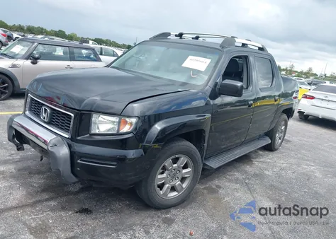 2007 Honda Ridgeline Rtx from USA, damaged, VIN 2HJYK16307H510788